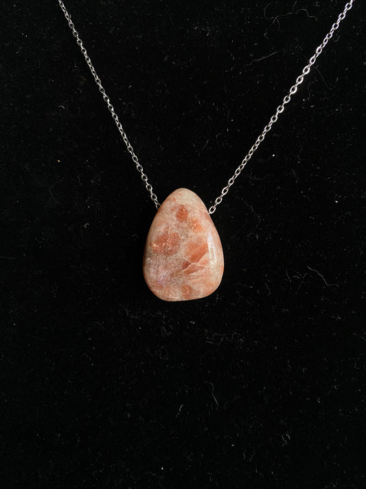 Sunstone necklace