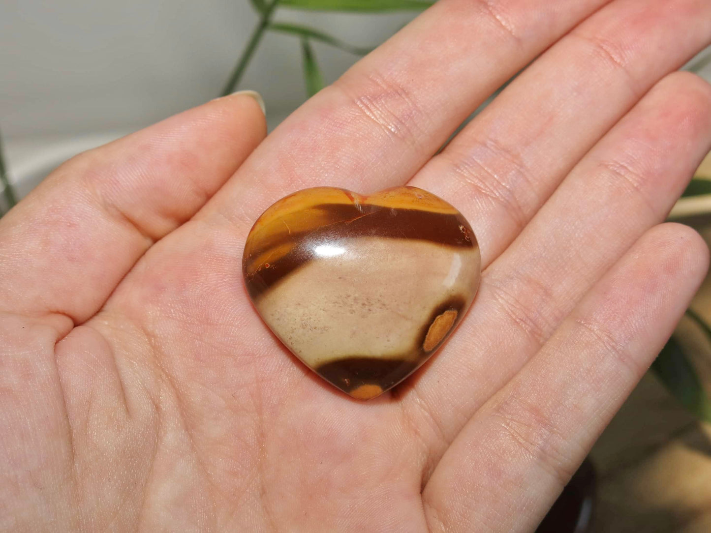 Polychrome Jasper heart